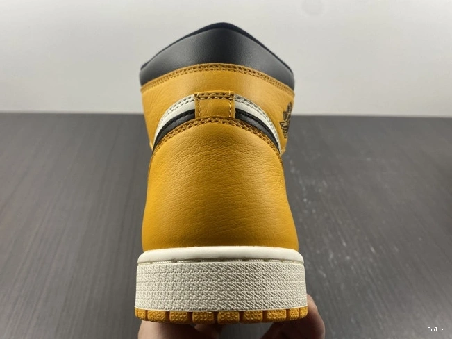 Bmlin 1 555088-711 Jordan High Yellow Air Toe OG 0821